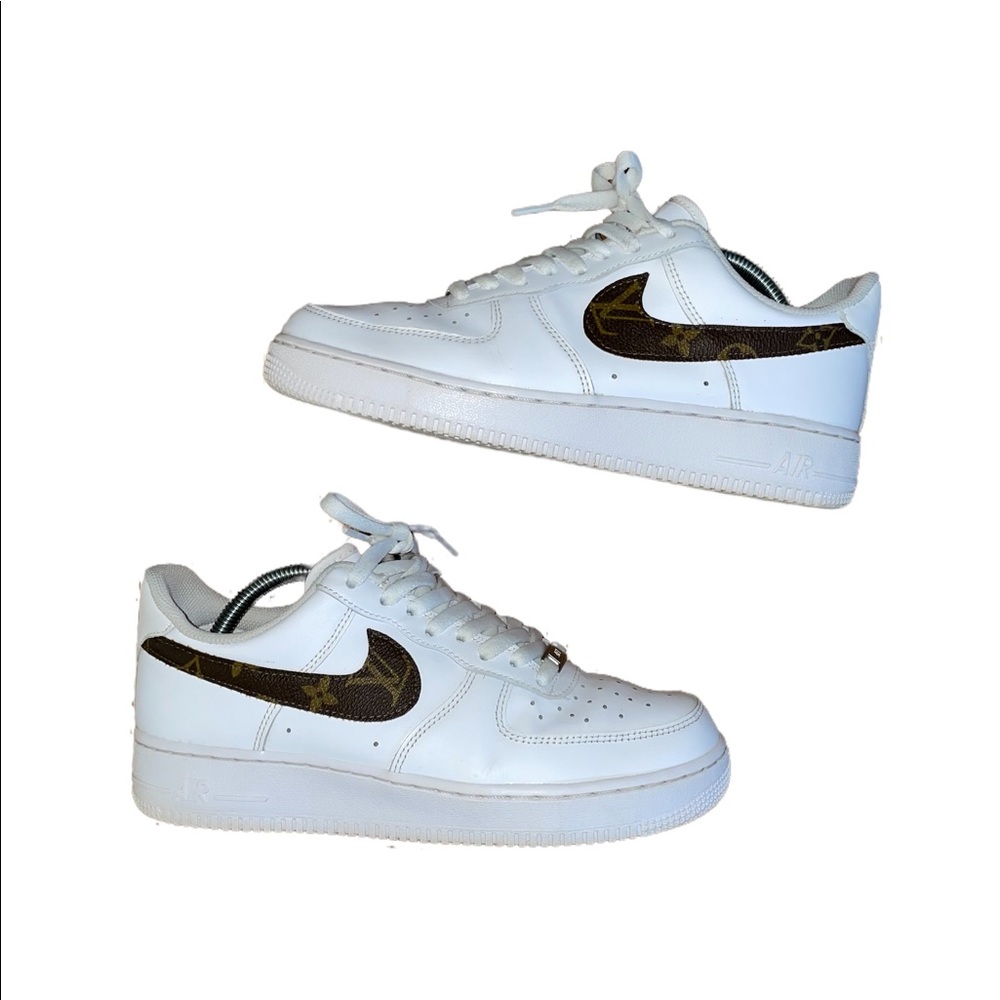 Custom Louis Vuitton Nike Air Force 1s